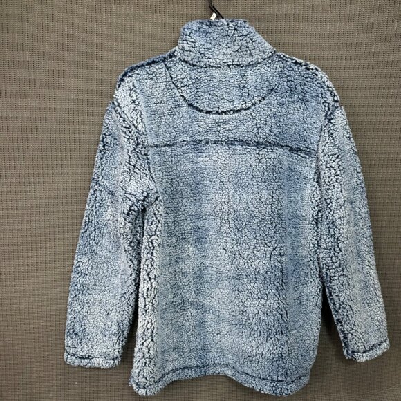 Boxercraft Womens Size 2XL Penn State Nittany Lions Blue Sherpa Pullover Jacket - Picture 2 of 8